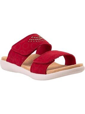 Revitalign Size 11 Mirage Slide Sandal Baked Apple Red Orthotic Comfort